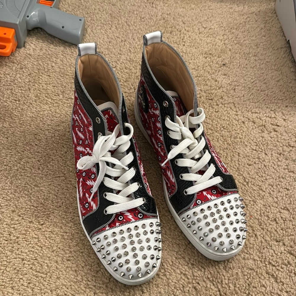 Men’s size 12 red bottom sneakers